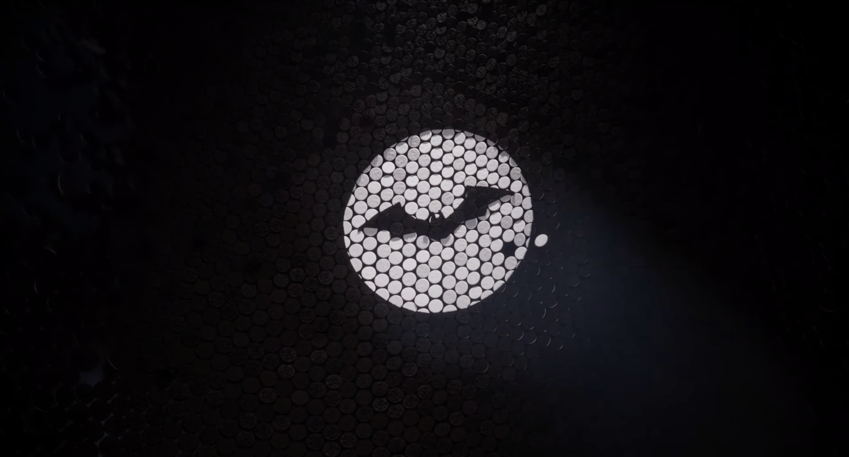 Batman Logo aus Oreos