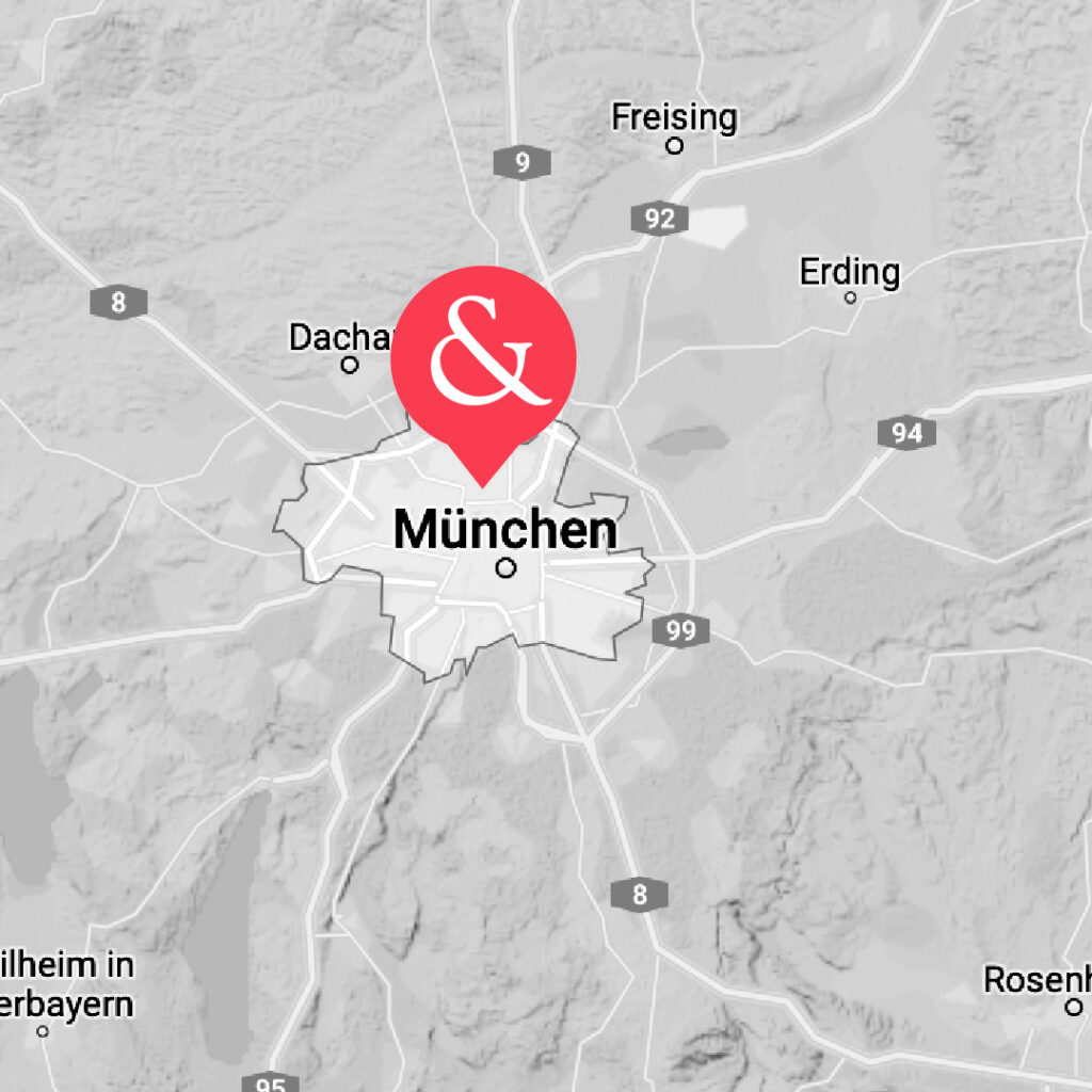 Saatchi & Saatchi Standort Marker in München